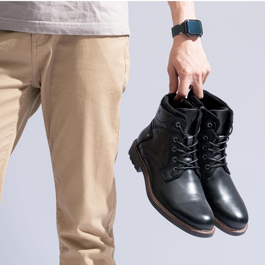 Zipper Ankle Combat Boots