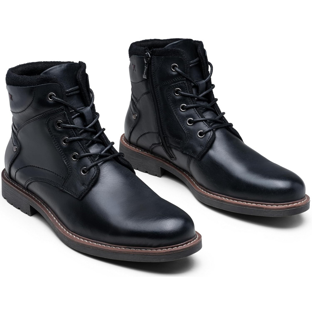 Zipper Ankle Combat Boots