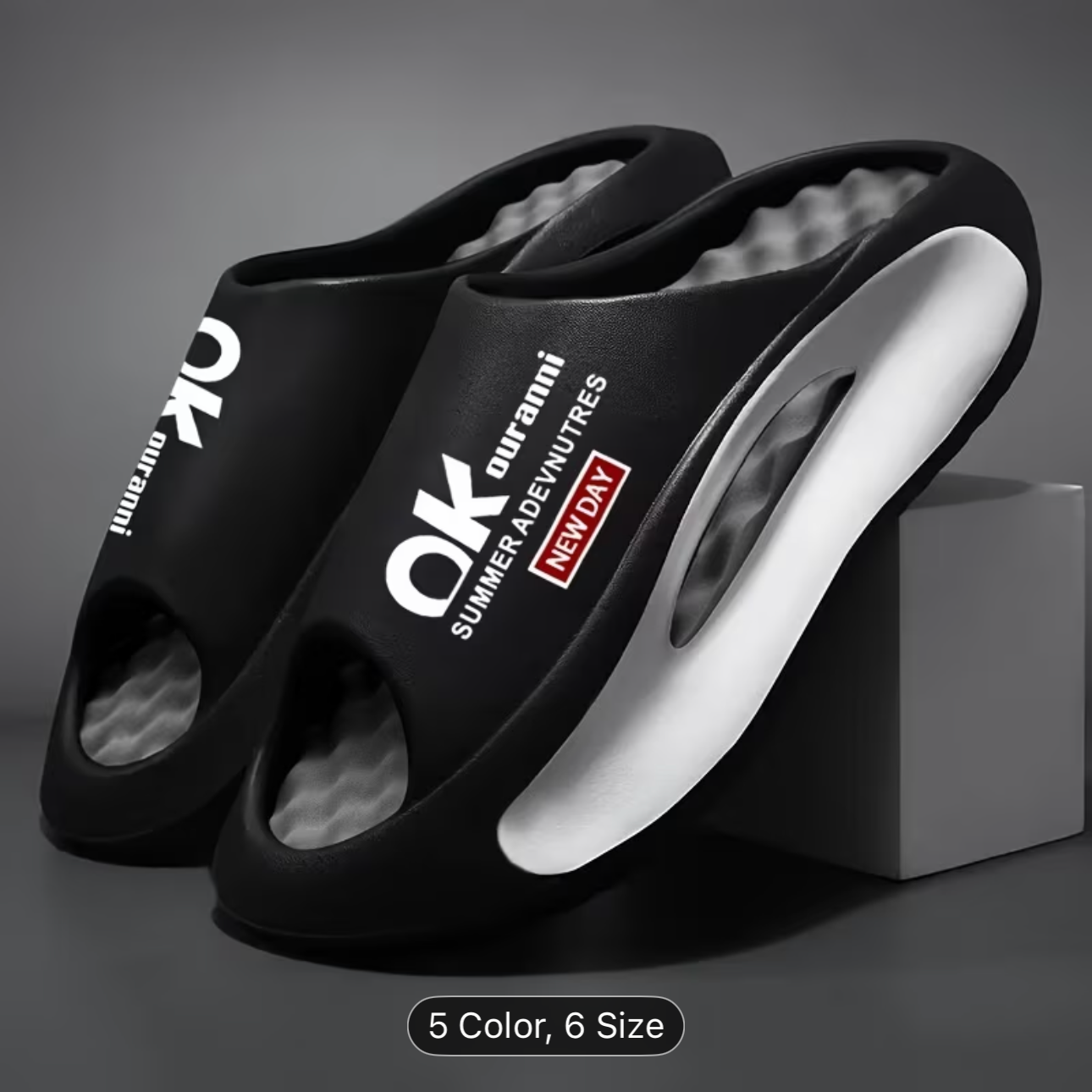 Men's Plus Size Thick-Soled Durable Slippers,